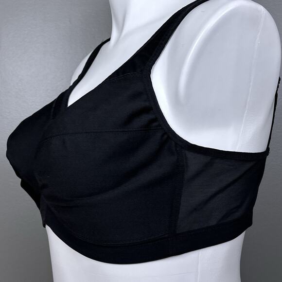 Glamorise Women's Full Figure 44D MagicLift Active Support Bra Wirefree 1005 - Picture 3 of 7